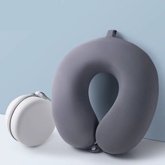 Alista Home Μαξιλαράκι Ταξιδίου Memory Foam Γκρι