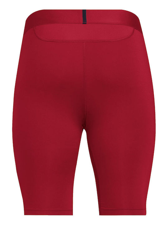 adidas Techfit Ανδρικό Ισοθερμικό Σορτς Compression Κόκκινο