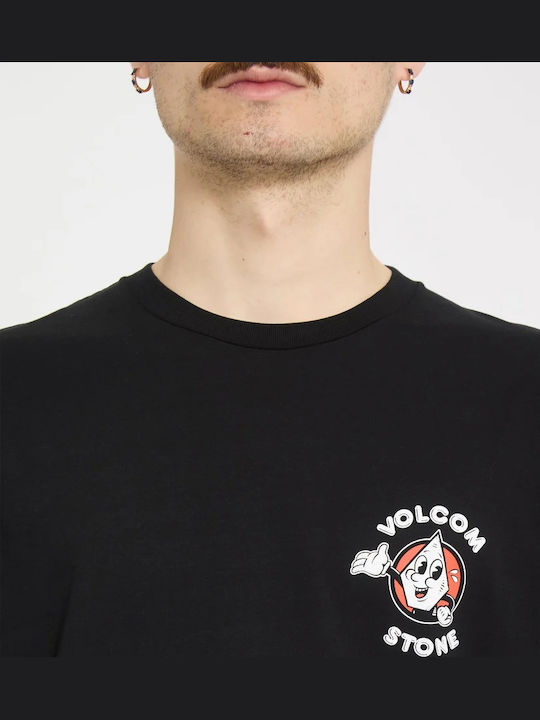 Stone T-shirt Μαύρη