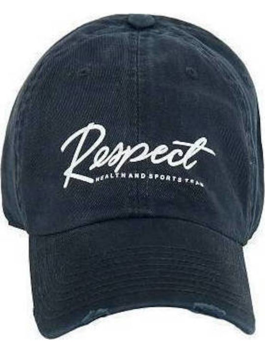 Καπελο Respect Ξεφτια Μαύρο Λεύκο Logo 26087 H&s