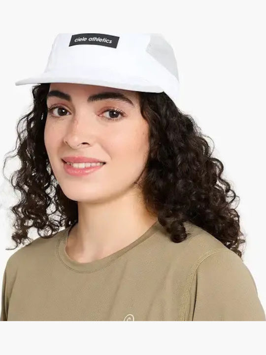 Ciele Gocap Field Iconic Bar Unisex Καπέλο Recycled Polyester White Light Grey U-2-ca-0060-wh004