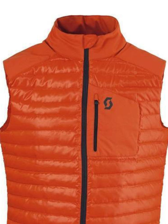 Insuloft Αμάνικο Μπουφάν Puffer Αδιάβροχο Tangerine Orange