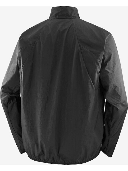Herren Bomber Wasserdicht und Winddicht Schwarz