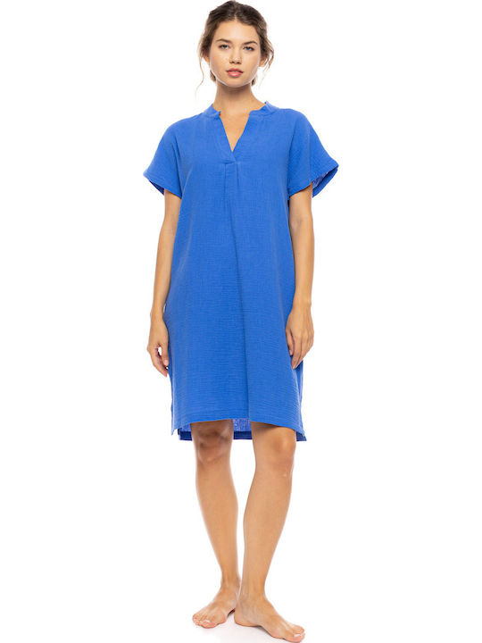 Pink Label Women's Beach Dress Blue