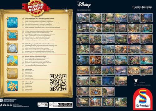 Kinkade: Disney: Jungle book Puzzle 2D 1000pcs 59473