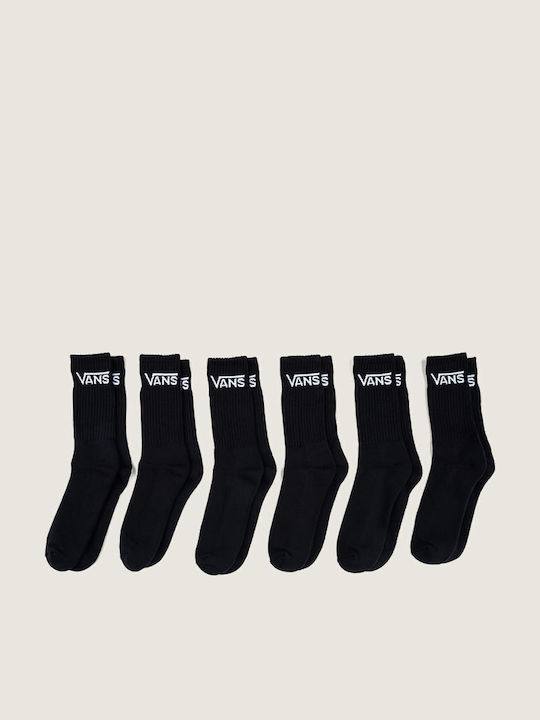 Vans Men's Socks Black 6Pack