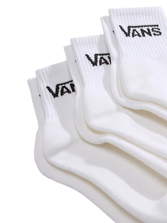 Vans Classic Half Crew Șosete Bărbătești Albe 6Pack