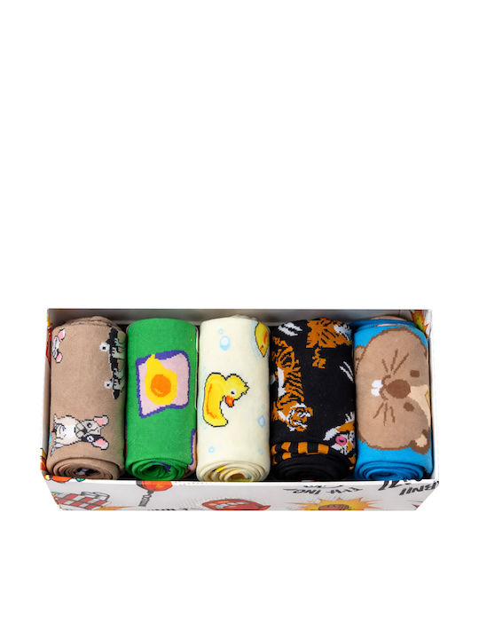 Hoho Socks Șosete Multicolore 5Pack