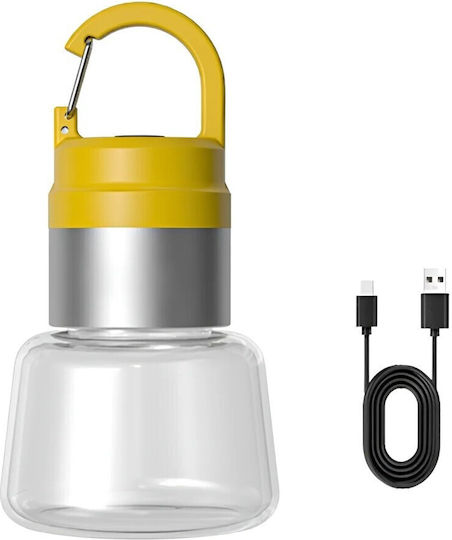 Alista Home Lampă LED Reîncărcabilă Pentru Camping 10W Galbenă