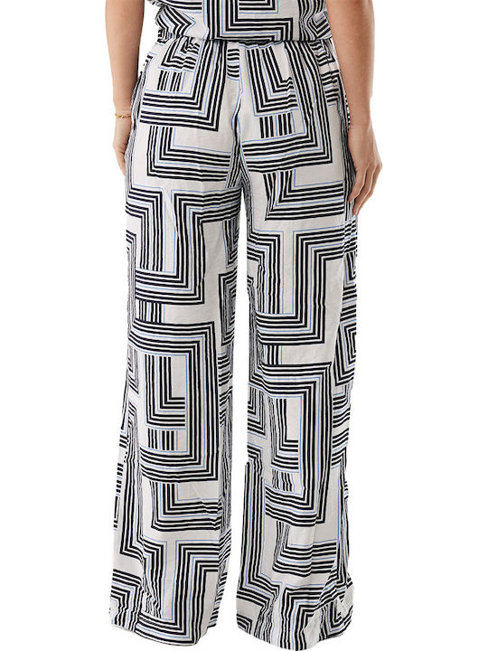 Damen Stoffhose Schwarz