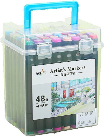 Alista Home Zeichenstifte Mehrfarbig Set 48 Farben