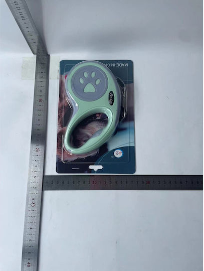 Alista Home Lesu Pliabil Pentru Câine Curea Verde 5m Până La 20kg