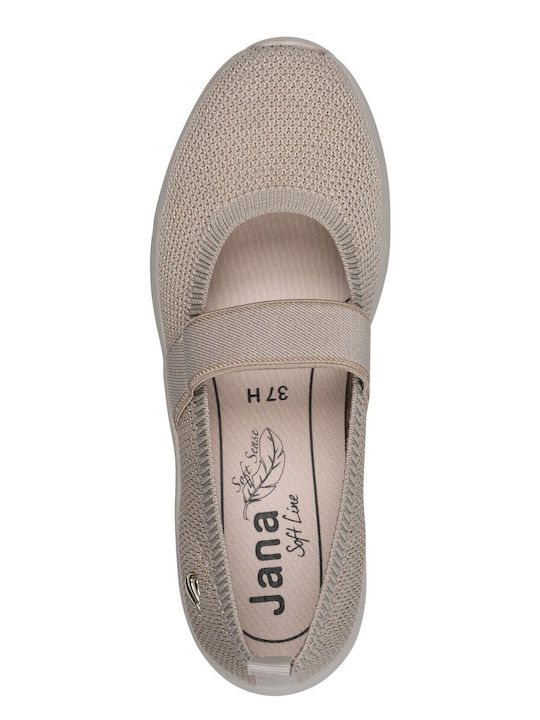 Pantofi Balerini Pentru Femei Kaki