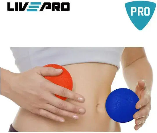 Live Pro Μπάλα Μασάζ σε Πορτοκαλί Χρώμα