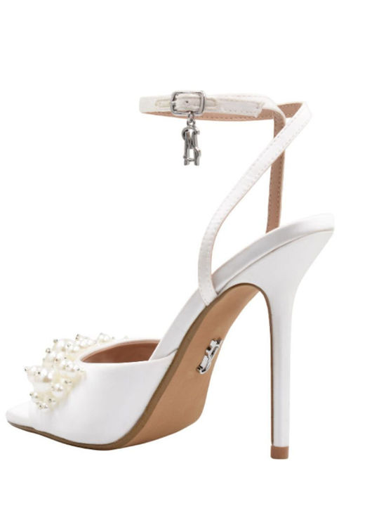 Fabric Sandals White