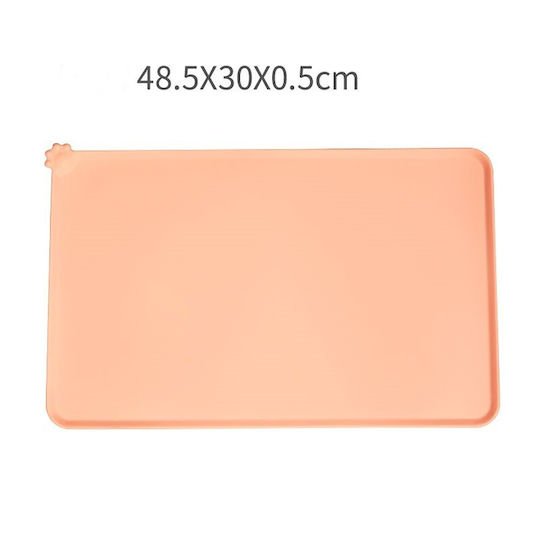 Alista Home Set De Măsuțe Din Silicon Pentru Câine 48.5cm Roz