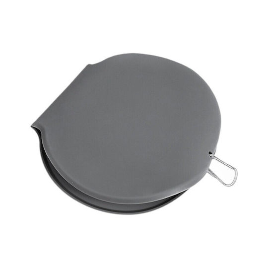 Alista Home Bol din Silicon pentru Mâncare și Apă pentru Pisică 2x 42cm în Culoare Gri