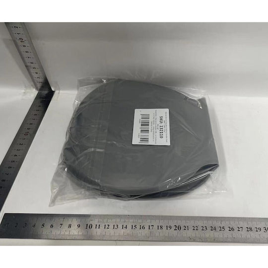 Alista Home Bol din Silicon pentru Mâncare și Apă pentru Pisică 2x 42cm în Culoare Gri