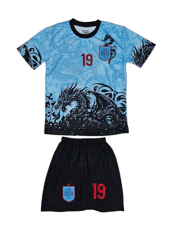 Kids Football Set Yamal Spain National Team Special Dragon Edition Turquoise Balón De Oro Unisex Kids Ab139
