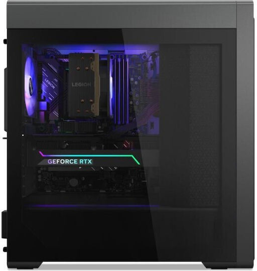 Lenovo Legion T7 34IAS10 Гейминг Настолен Компютър (Ultra 9-285K/64GB DDR5/2TB SSD/GeForce RTX 5080/Без Операционна Система)