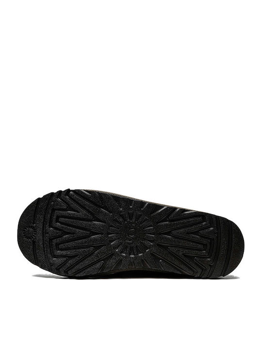 Tasman Woolen Winter Women's Slippers Green