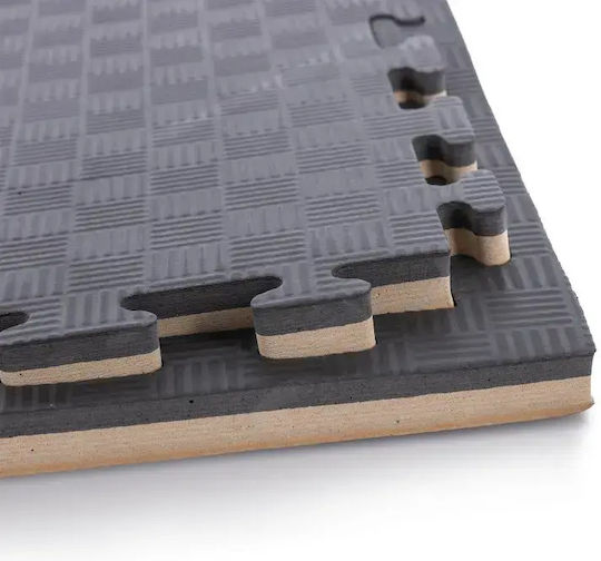 AMILA Спортен Пъзел Под Черен 100x100x2.5cm 1 Брой