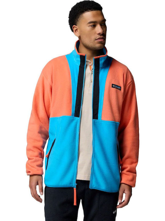 Backbowl Ii Full Men's Fleece Jacket Orange Intense