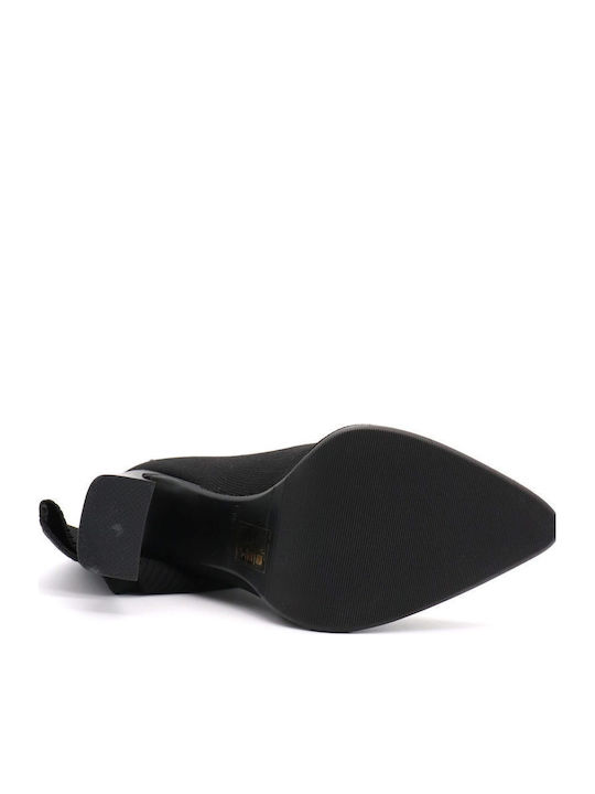 Women's Boots with High Heel Black