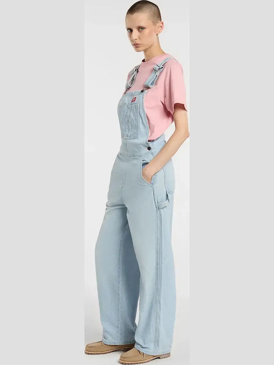Damen Latzhose Blau