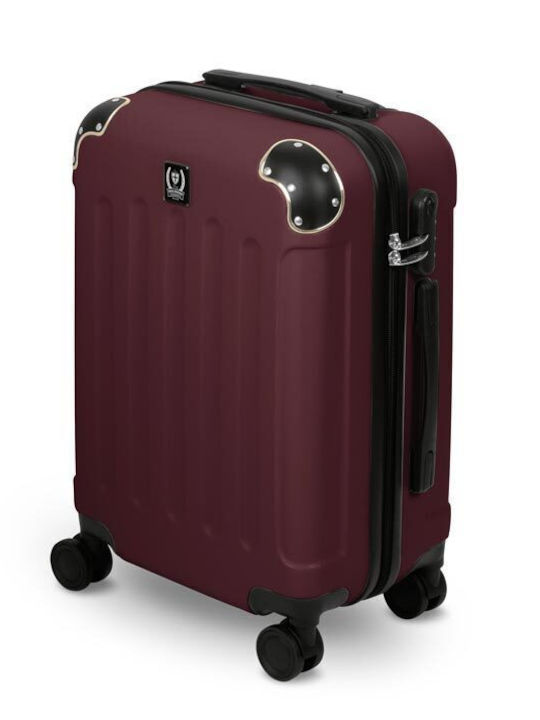 Swiss Hufeisen Medium Gold Travel Suitcase with 4 Wheels