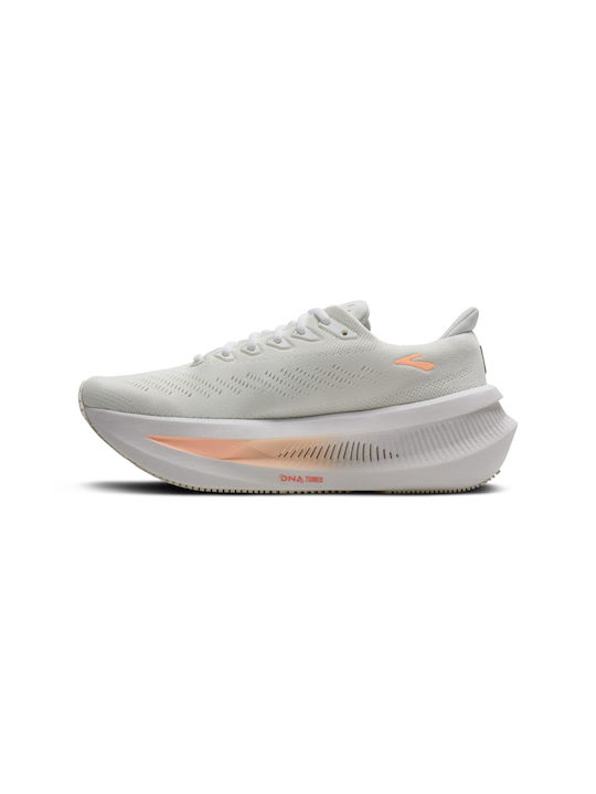 Glycerin Max 2 Women's Sport Shoes Running White Coral Peach