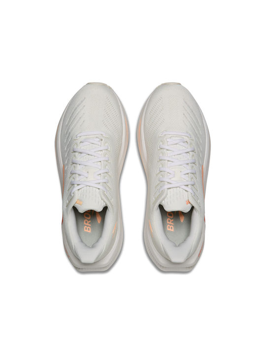 Glycerin Max 2 Women's Sport Shoes Running White Coral Peach