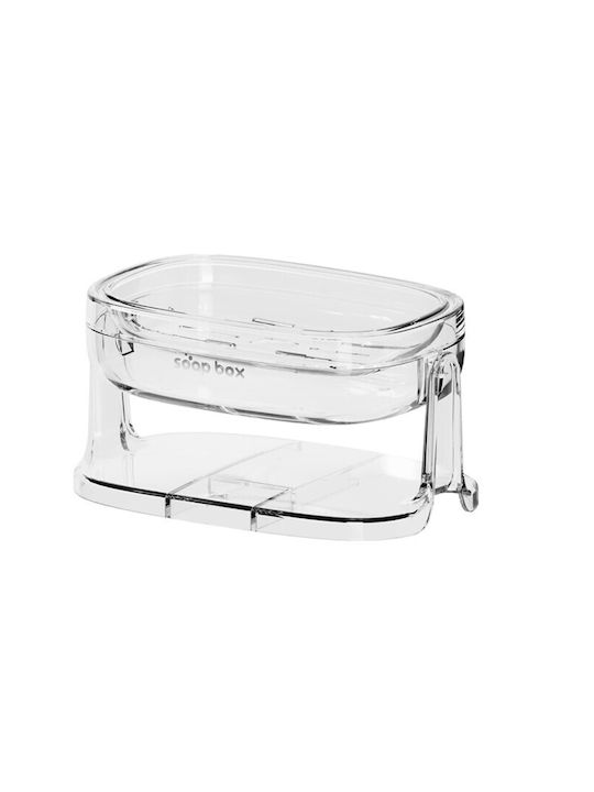 Alista Home Countertop Glass Transparent Soap Dish
