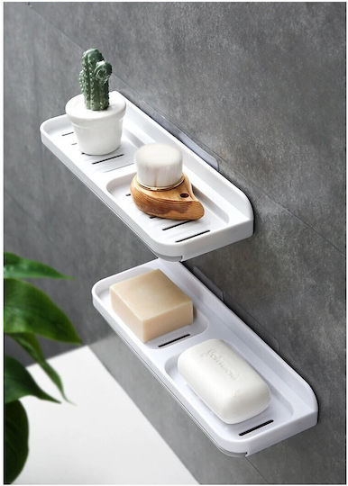 Alista Home Tavă De Săpun Ceramică Montată Pe Perete Albă 4775277397134