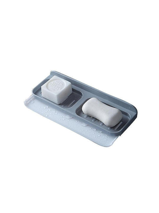 Alista Home Wandmontierte Keramik Seifenschale Grau
