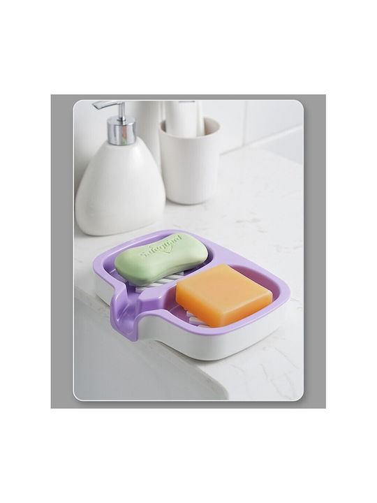 Alista Home Σαπουνοθήκη Πλαστική Μωβ 4775277398759