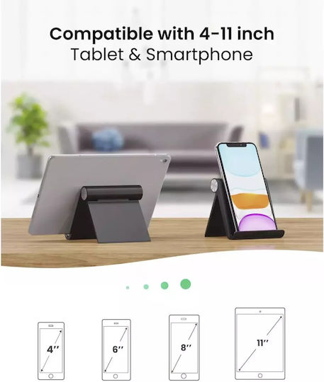 Ugreen Multi-Angle Tablet Stand Desktop Until 8.9" Black