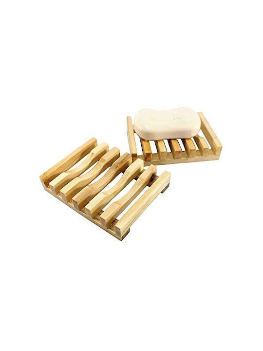 Alista Home Beige Bamboo Soap Dish