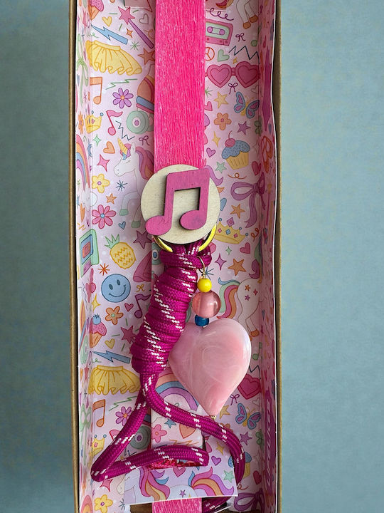 Easter Candle Round Scented Handmade with Box