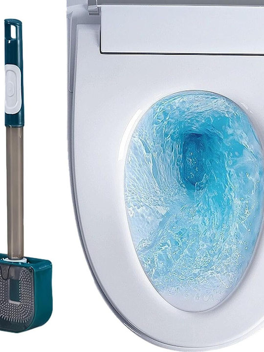 Alista Home Perie de Toaletă din Plastic Verde pentru Baie