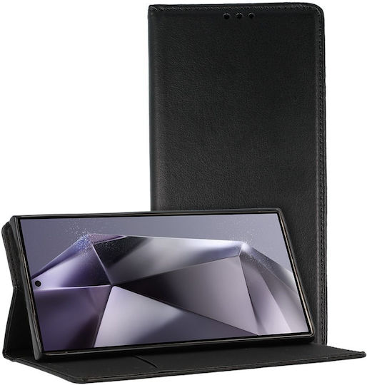 Smart Back Cover Σιλικόνης / Δερμάτινο / Υφασμάτινο Μαύρο (Xiaomi 14)