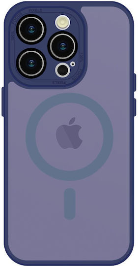 Tel Protect Umschlag Rückseite Kunststoff Marineblau (iPhone 15 Plus / 16 Plus)