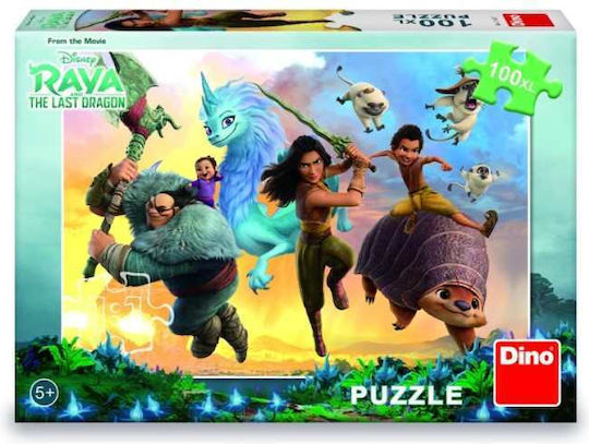 Puzzle Dino Dino Break cu 100 de piese XL 34351
