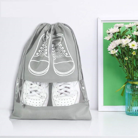 Alista Home Pungă De Plastic Pentru Depozitarea Pantofilor / Șosetelor Gri 27x36cm
