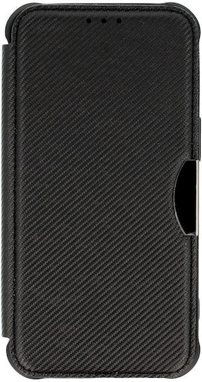 Razor Book Σιλικόνης / Δερμάτινο Μαύρο (Galaxy S24 FE)