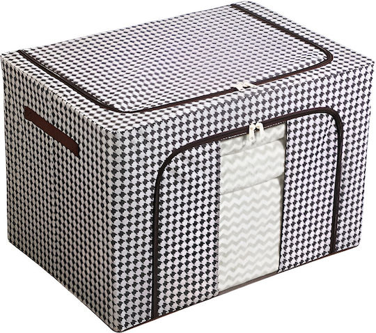 Alista Home Casetă Textilă de Depozitare pentru Pătură/Duvet și Haine în Culoare Neagră 60x42x40cm