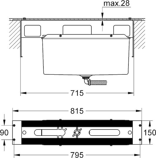 Grohe Μηχανισμός Μπαταρίας 29037000