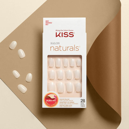 Kiss Salon Tips Νυχιών σε Μπεζ Χρώμα