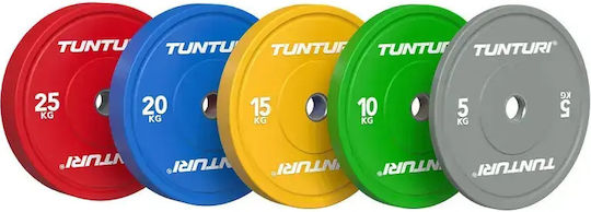 Tunturi Disc Cauciucat 1 x 5kg
