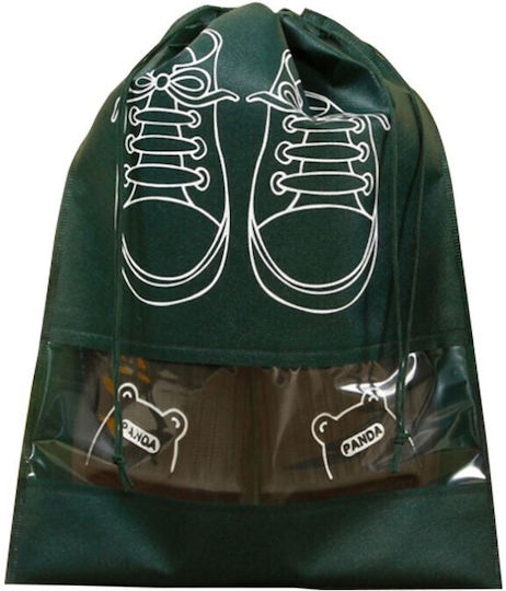 Alista Home Geantă Din Plastic Pentru Depozitarea Pantofilor Verde 27x36cm